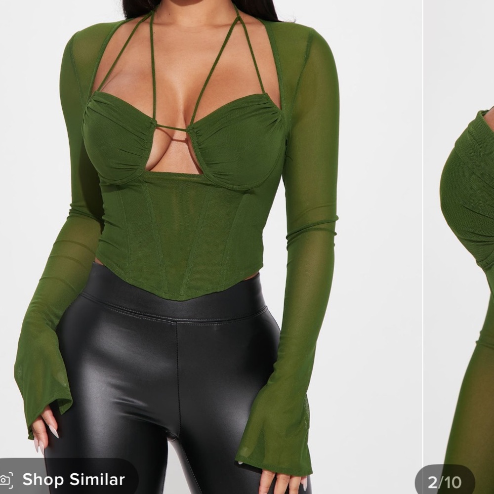 Brand new fashion nova top